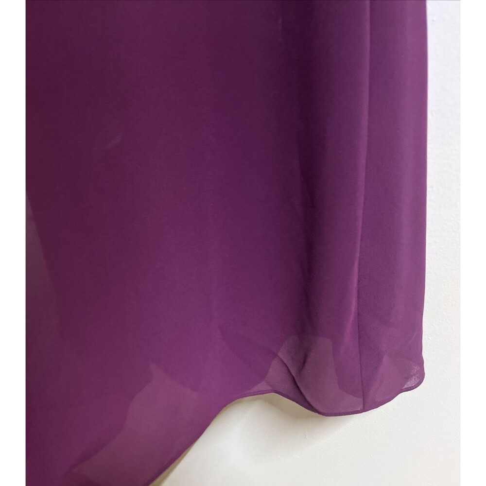 Lori Ann Montreal Formal Dress Long Maxi Burgundy Women's SIze 16 A Line - Picture 5 of 9